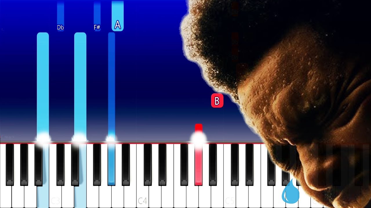 The Weeknd - Cry For Me (Piano Tutorial)