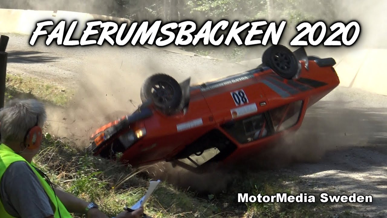 Falerumsbacken 2020 - Avåk, rullning & häftig bilåka!!