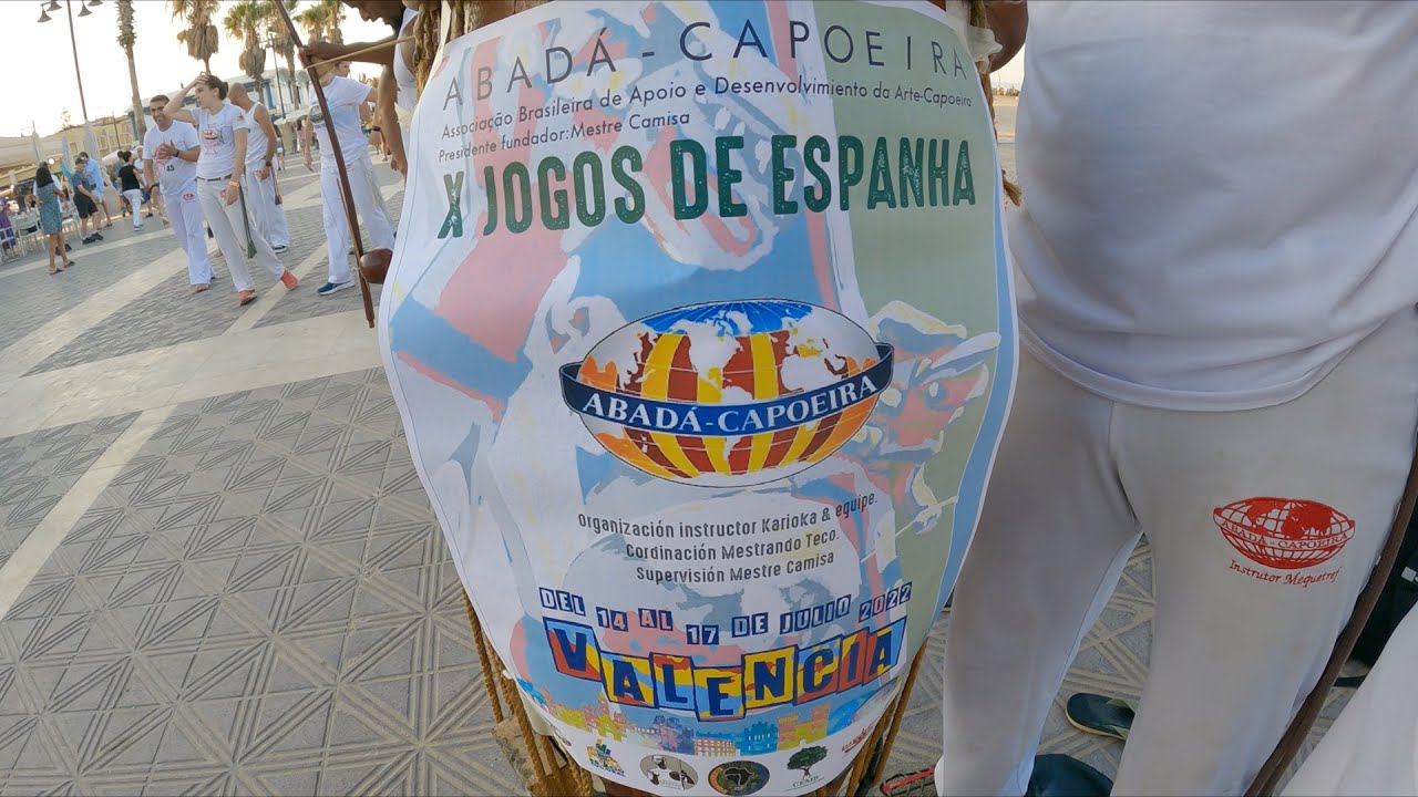X JOGOS DE ESPANHA 2022 (Valencia) * Abada Capoeira * - Día 1, rodas Sao Bento e Benguela