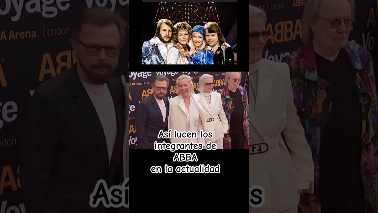 ABBA en la ACTUALIDAD. As&iacute; lucen los Integrantes del Cuarteto Sueco despu&eacute;s de 40 a&ntilde;os. #abba