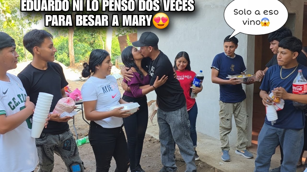 EDUARDO Se COM3 A BES0S A MARY Frente A Todos😍Ellos Quedaron Sin Palabras Al Verloz😱Tienes Que Ver