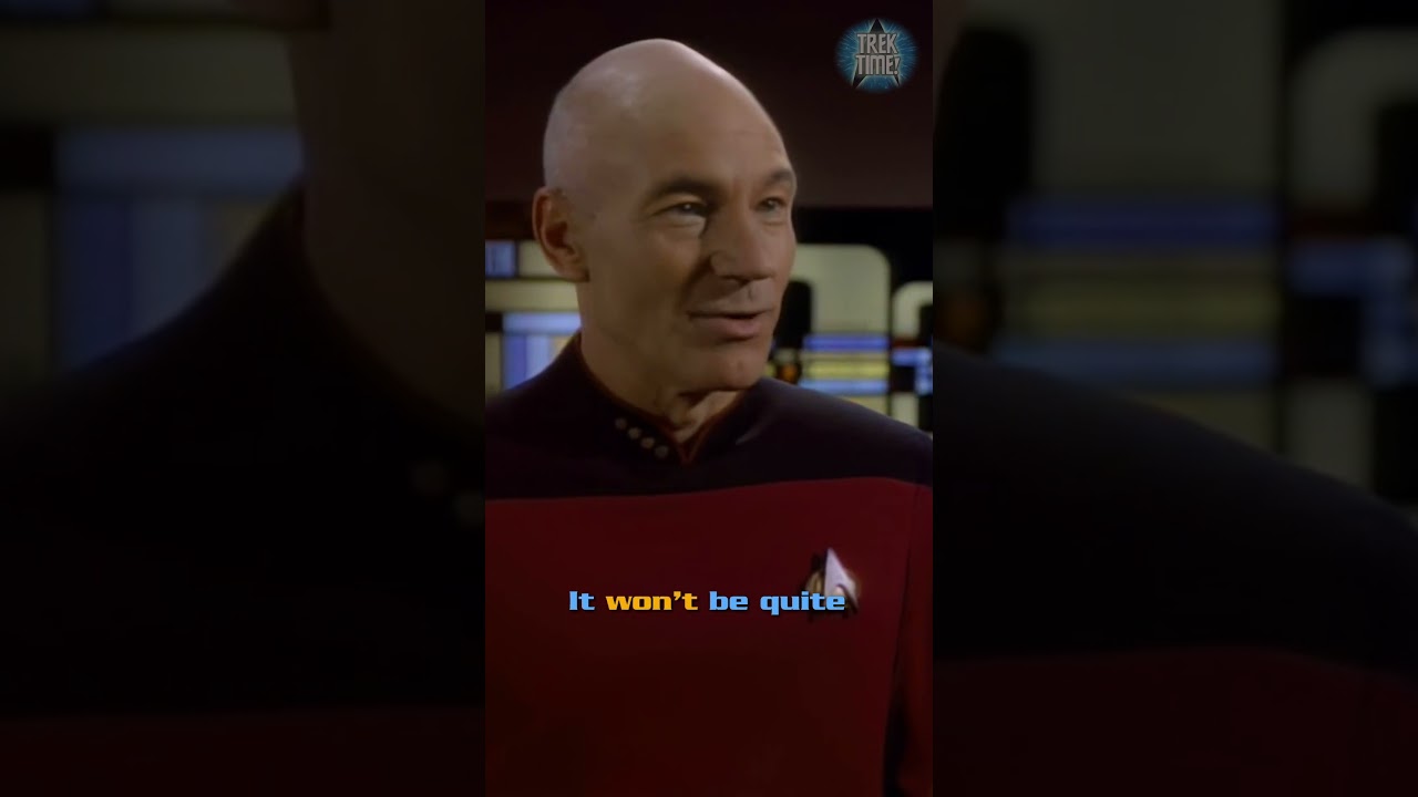 Пикард прощается с О'Брайеном из &laquo;Эмиссария&raquo; #startrek #tng #ds9 #scifi #shorts #picard