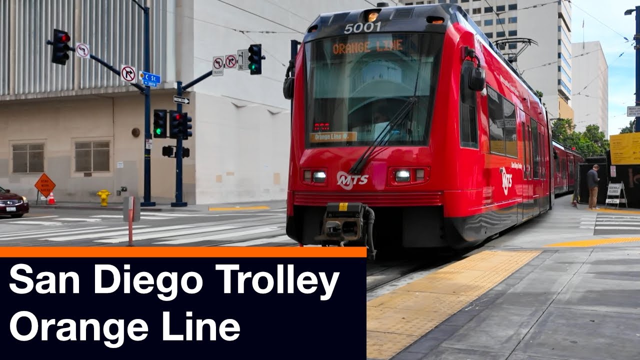 San Diego Trolley Orange Line, Downtown San Diego to Euclid Station, San Diego MTS, Siemens S700