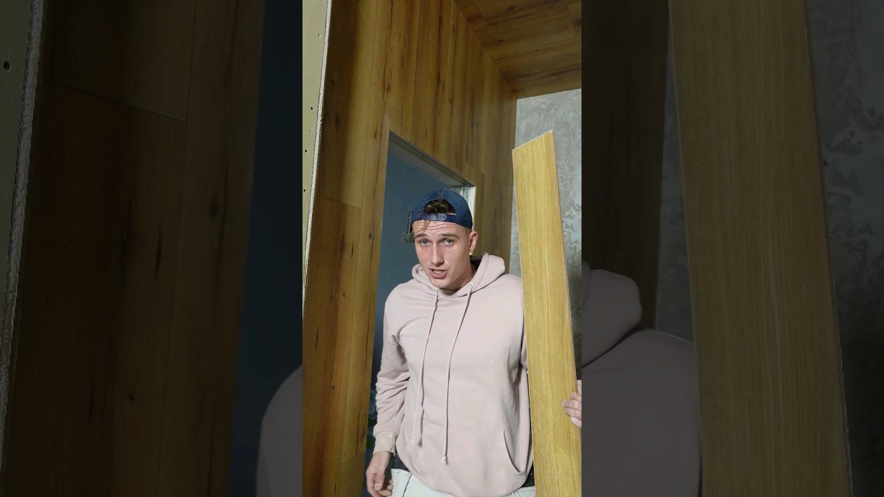 Panele podłogowe na ścianie/suficie🤔