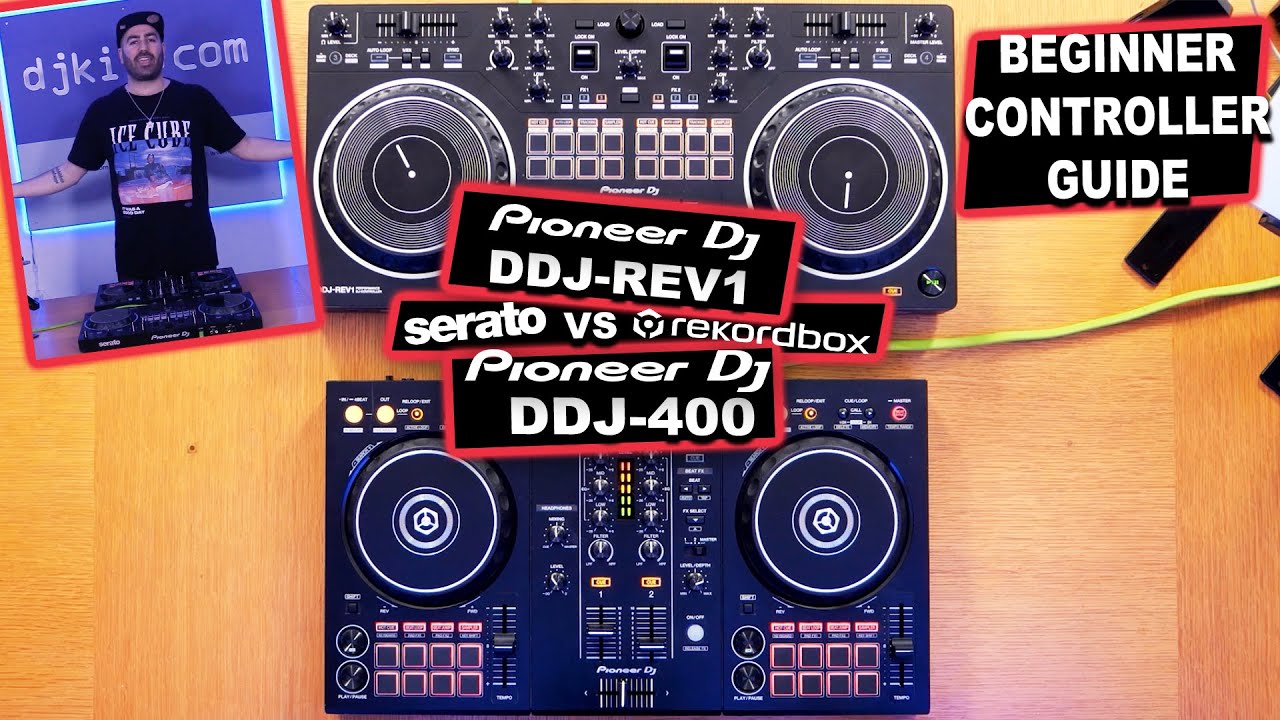 Pioneer DJ DDJ-REV1 vs DDJ-400 comparison - Which beginner controller is best for you? 