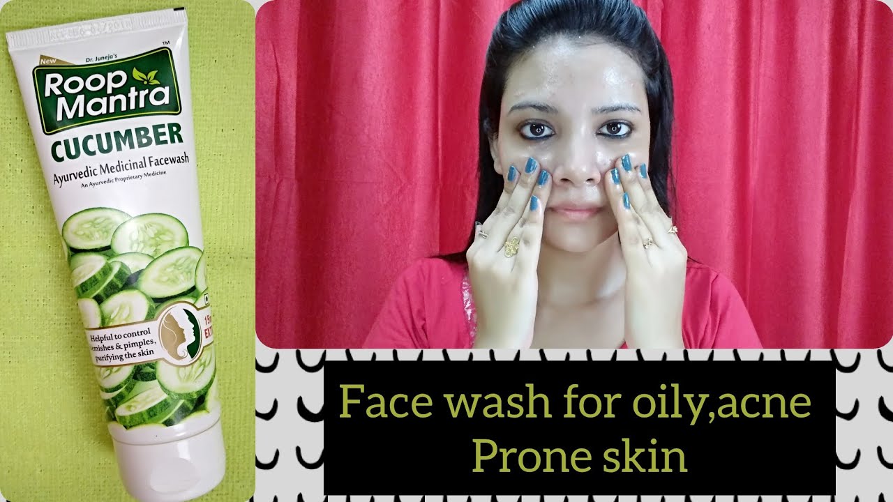 Cucumber face wash for deep cleaning/glowing skin.. ROOP MANTRA ayurvedic product review & live demo