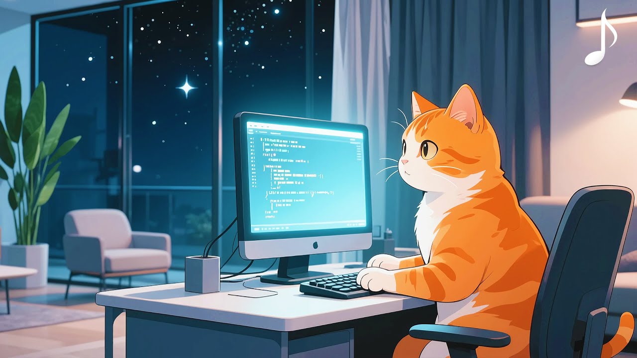 Deep Focus Hip Hop Beats 🎧 Instrumental Lofi for Studying and Coding 🔥 [Copyright Free]