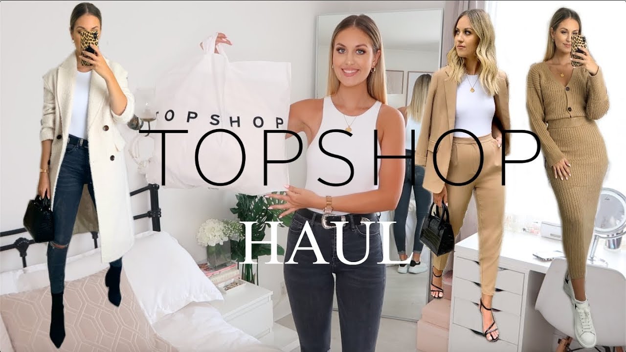 NEW IN TOPSHOP HAUL & TRY ON | AUTUMN/WINTER