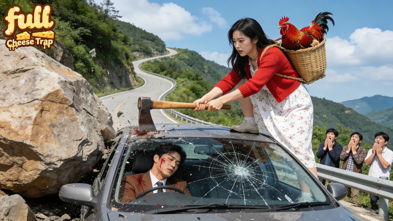 No One Noticed CEO Crash Into Rock&Life In Danger—Only Rural Girl Saved Him With Hoe! Love Began!