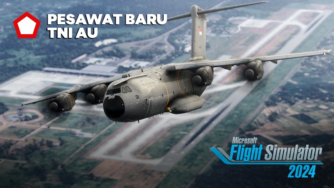 Mengantar Pesawat Baru TNI AU Airbus A400M dari Medan ke Jakarta I LEG III