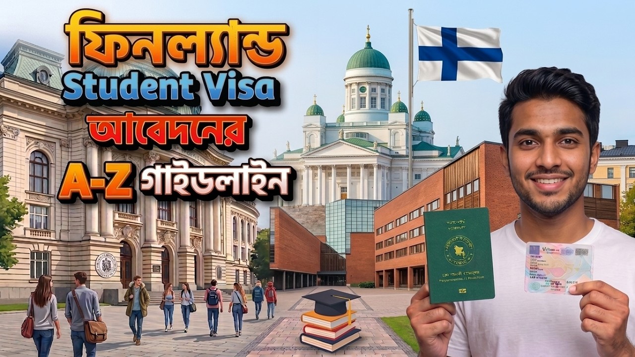 Finland Student Visa: বাংলাদেশ থেকে আবেদনের সঠিক পদ্ধতি || (A to Z) Guidelines