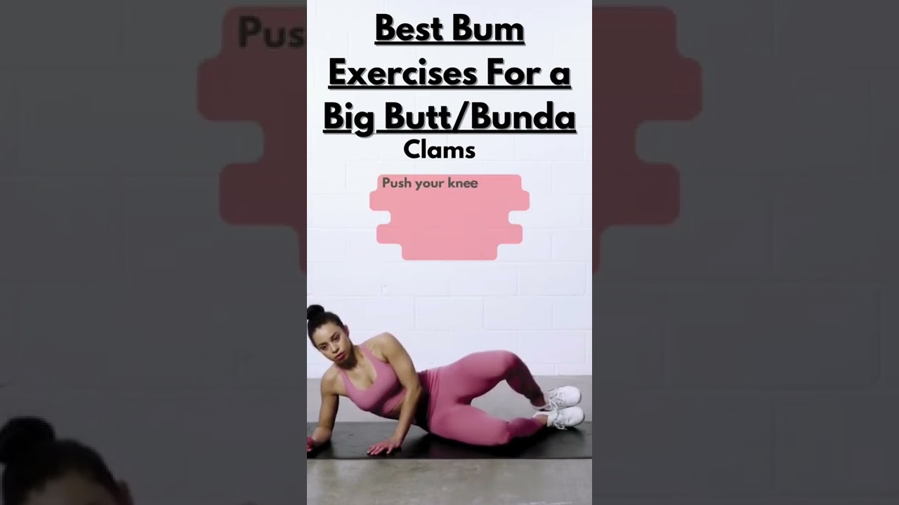 Best Bum Exercises For A Big Butt/Bunda Part 2 