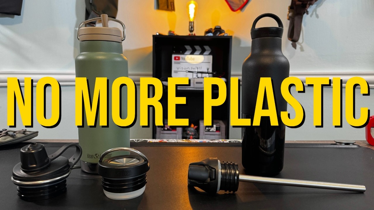 Экологичные бутылки для воды Klean Kanteen, идеально подходящие для минималистичных путешествий и...