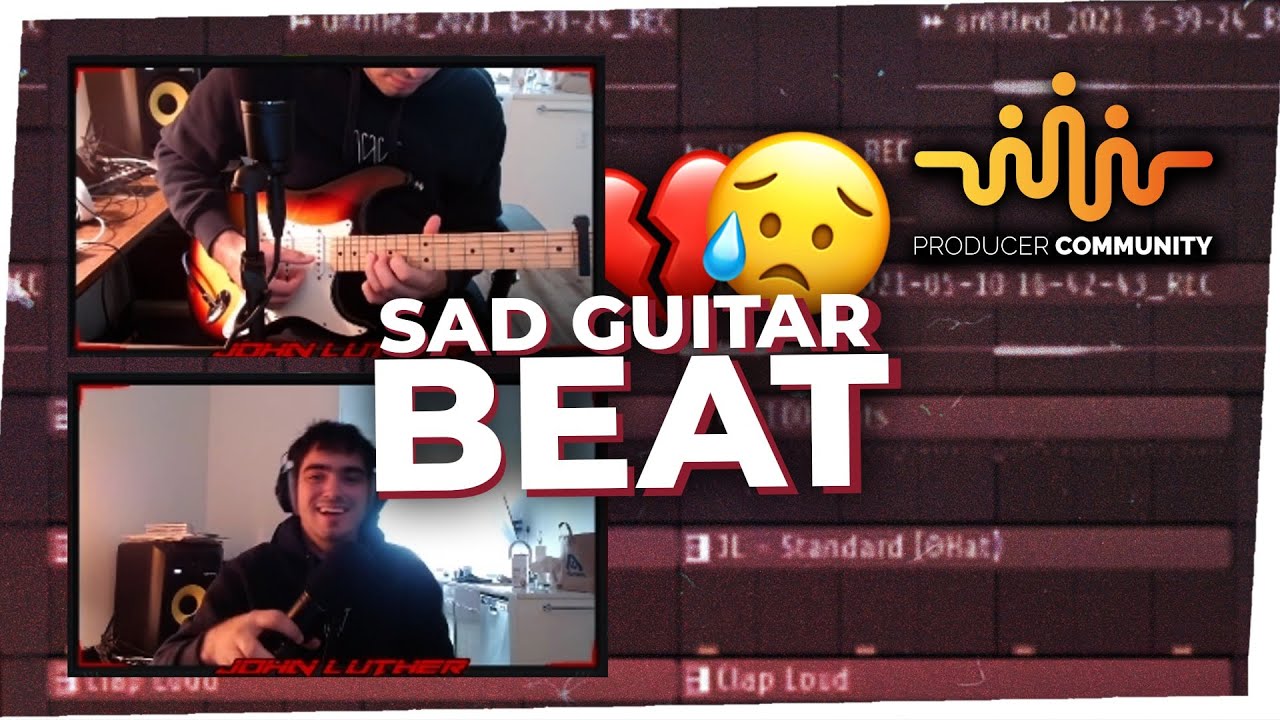 John Luther Making A Sad Guitar Beat That Will Get You In Your Feels 😥💔