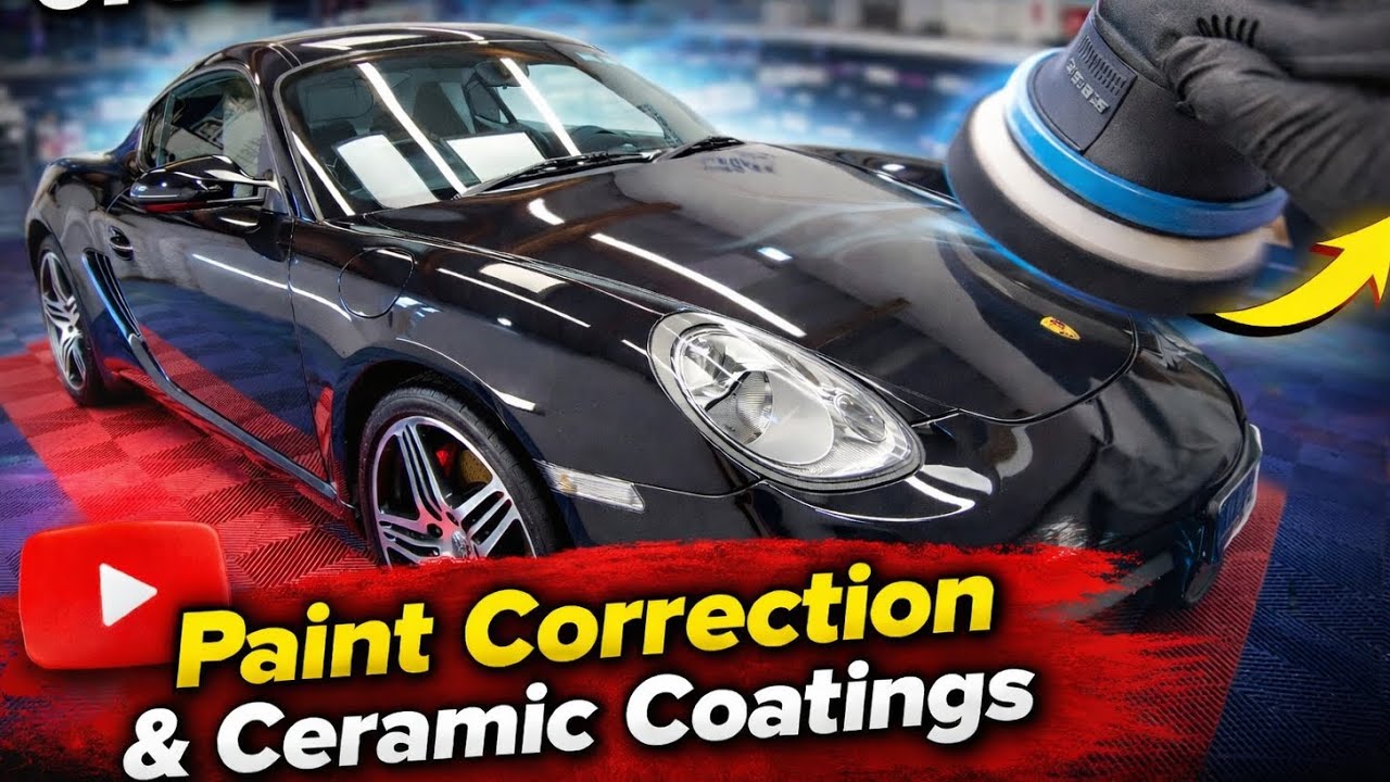 PORSCHE CAYMAN S - PAINT CORRECTION & CERAMIC COATINGS