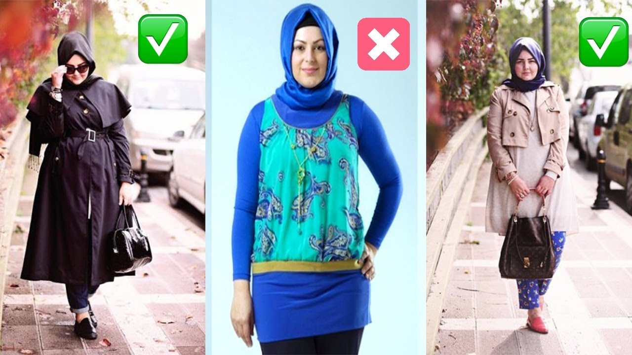 7 Trik Gaya HIJAB buat GEMUK DAN PENDEK