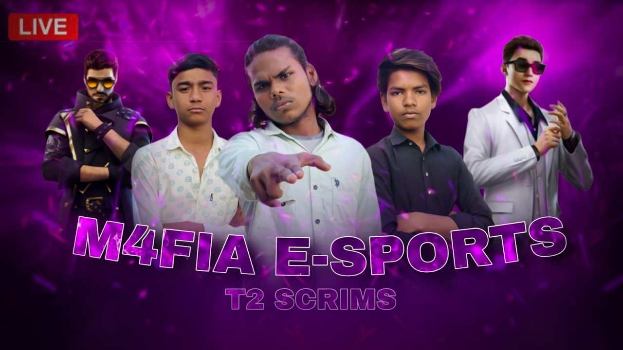 M4FIA PAID SCRIMS T2 9 PM MEGA  LIVE LOBBY 10 FEBUARY  \\ FREE FIRE MAX