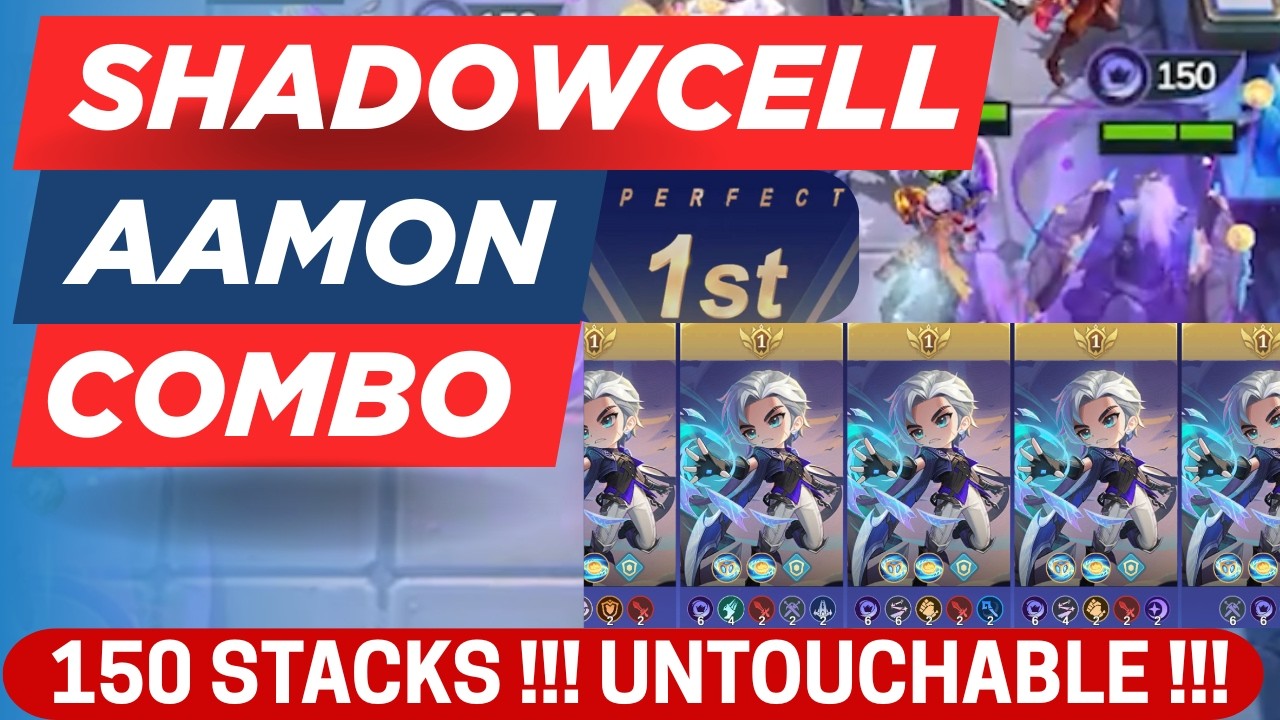 AAMON ka SHADOW POWER! 🔥 150 STACKS + PERFECT WIN = TABAHI! | Magic Chess Gogo