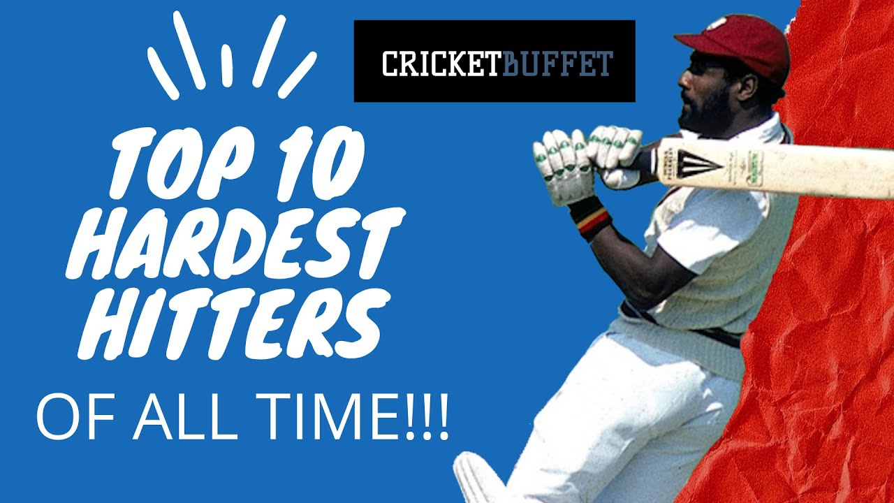 Top 10 hardest hitters of a cricket ball of all time!!!