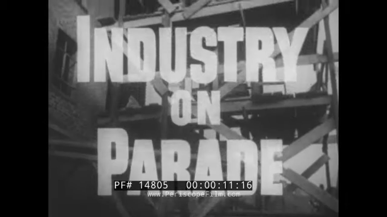 INDUSTRY ON PARADE  CUSHMAN SCOOTERS   DACRON SYNTHETIC FIBER   MAYTAG APPLIANCES  14805