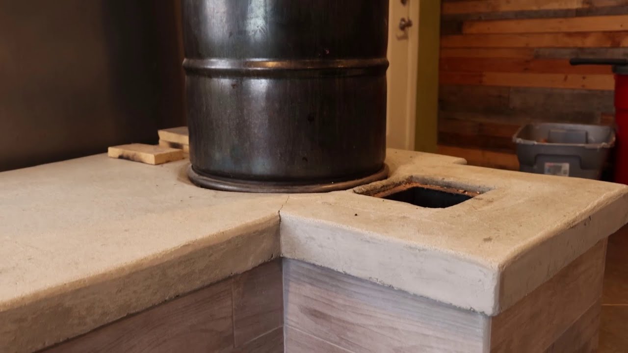 Rocket Mass Heater - Energy Efficient Wood Burning