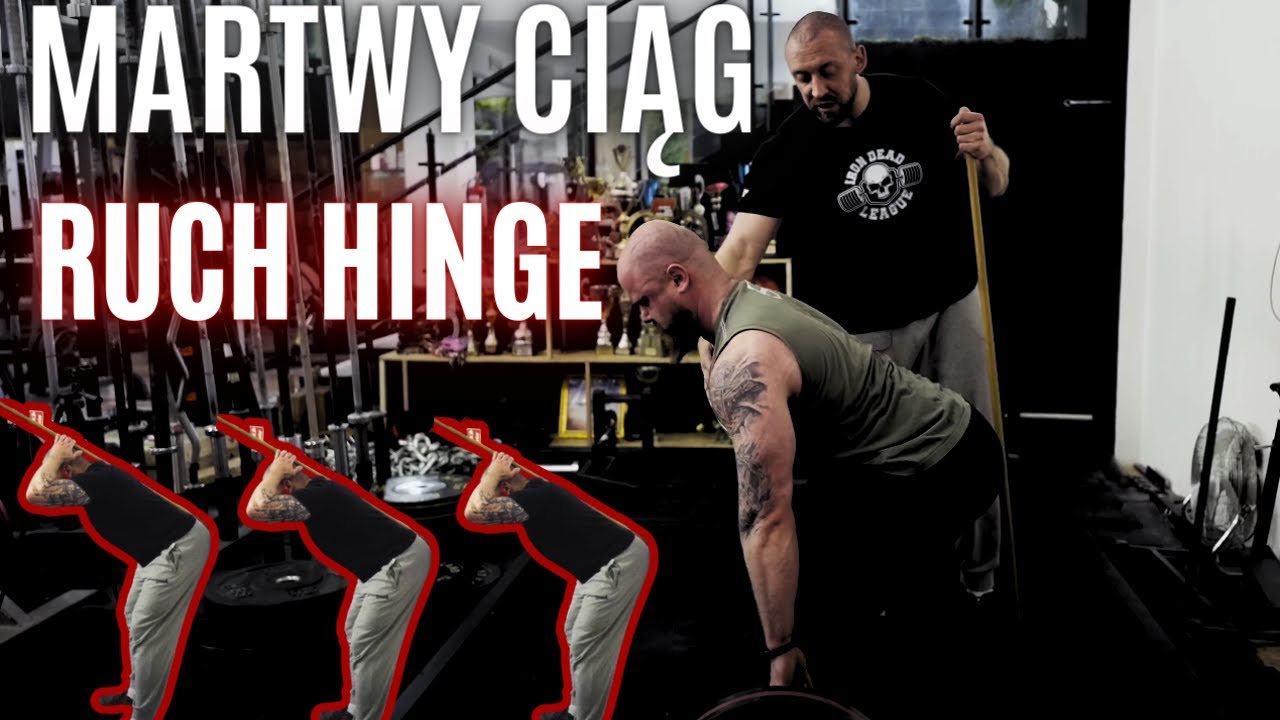 Podstawy martwego ciągu - hip hinge. Jak wyczuć dobrze biodro w pozycji