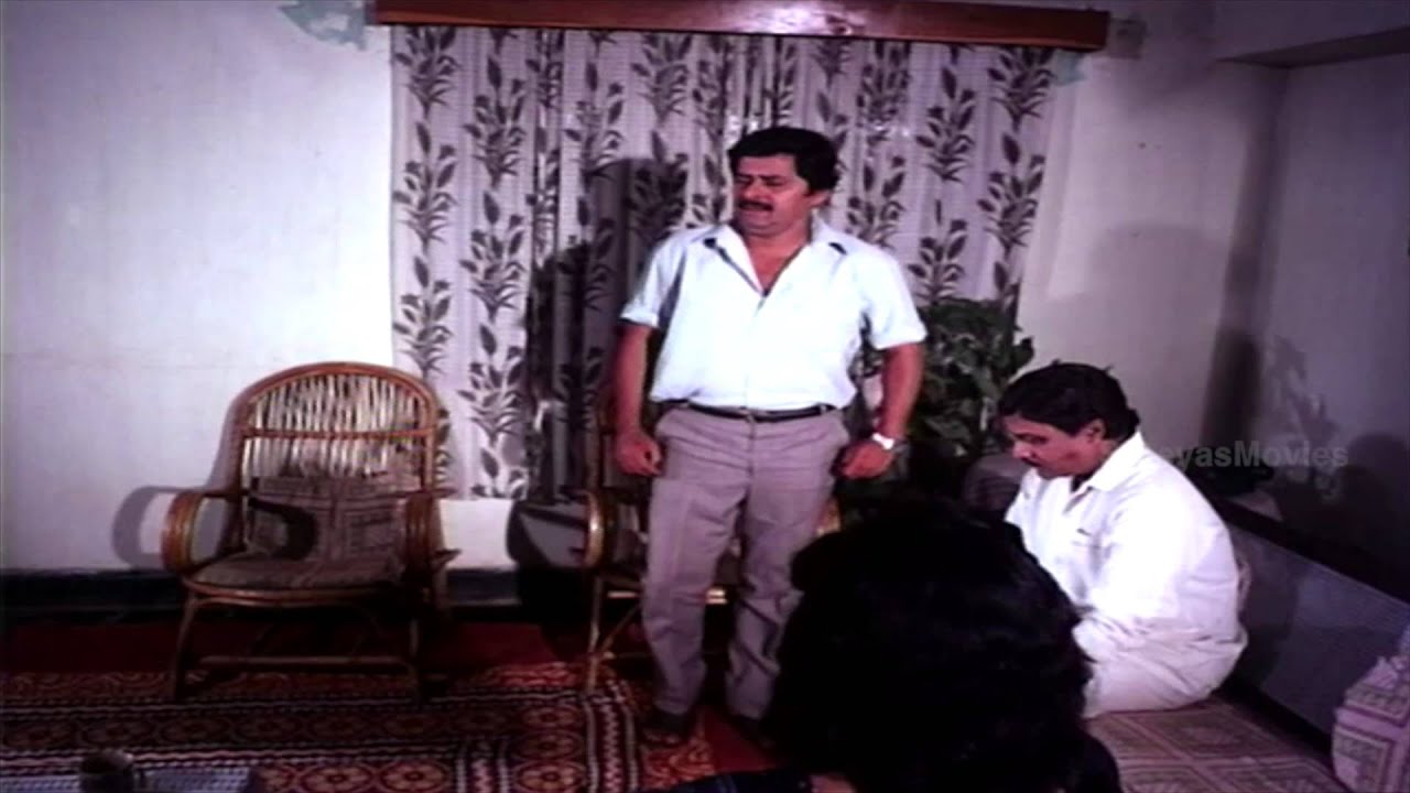Chamatkara Movie Scenes - Suresh Heblikar, Chinmayi became friends & Suresh fired from Officer