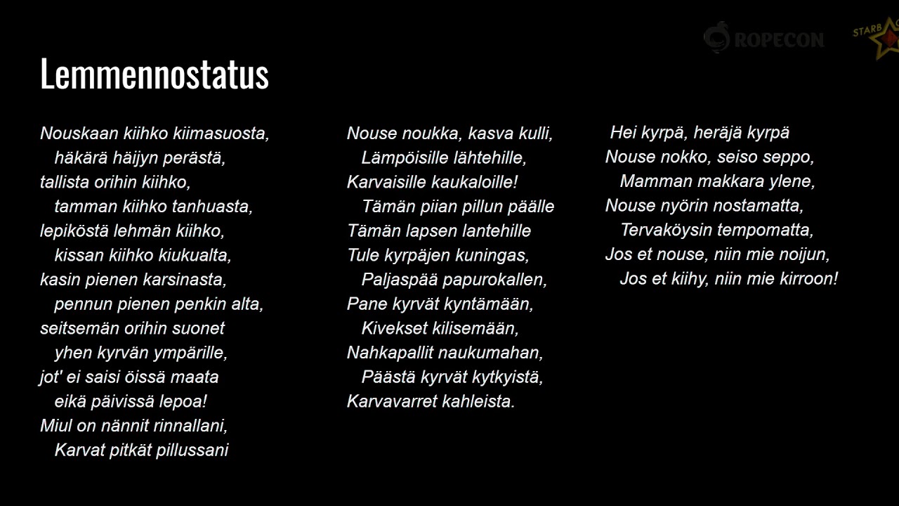 Ropecon 2019: Myyttiset Luennot: Erotiikka mytologiassa