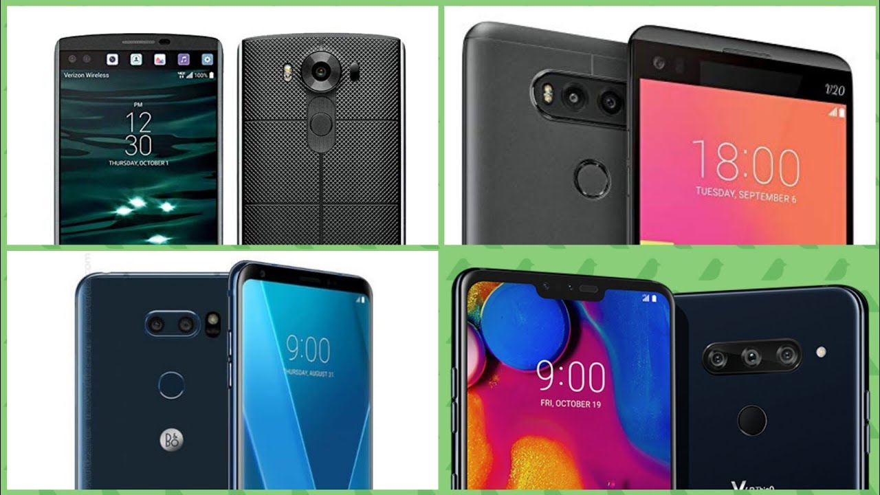The history of #LGVseries smartphones and thoughts