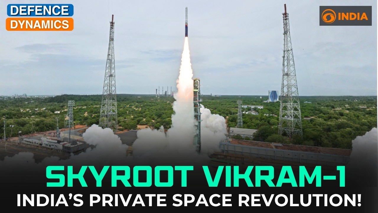 SKYROOT VIKRAM-1: ЧАСТНАЯ КОСМИЧЕСКАЯ РЕВОЛЮЦИЯ ИНДИИ! | Defence Dynamics