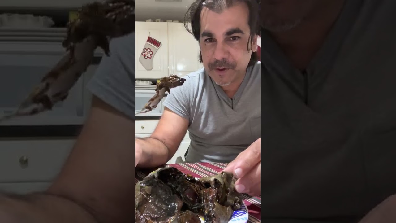 Surprisingly, sweet, Black Sapote, a.k.a. Chocolate Pudding Fruit ￼