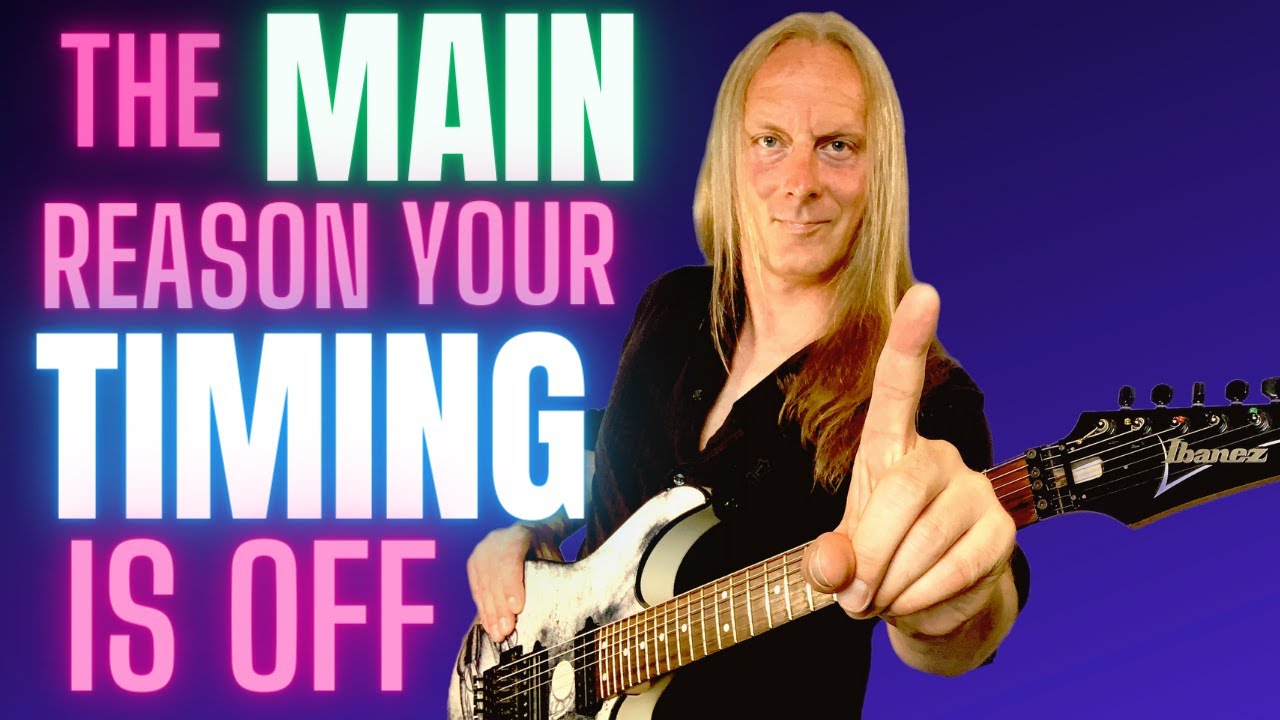Guitar Timing Issues?  This Is The REAL Problem....And How to Fix It!