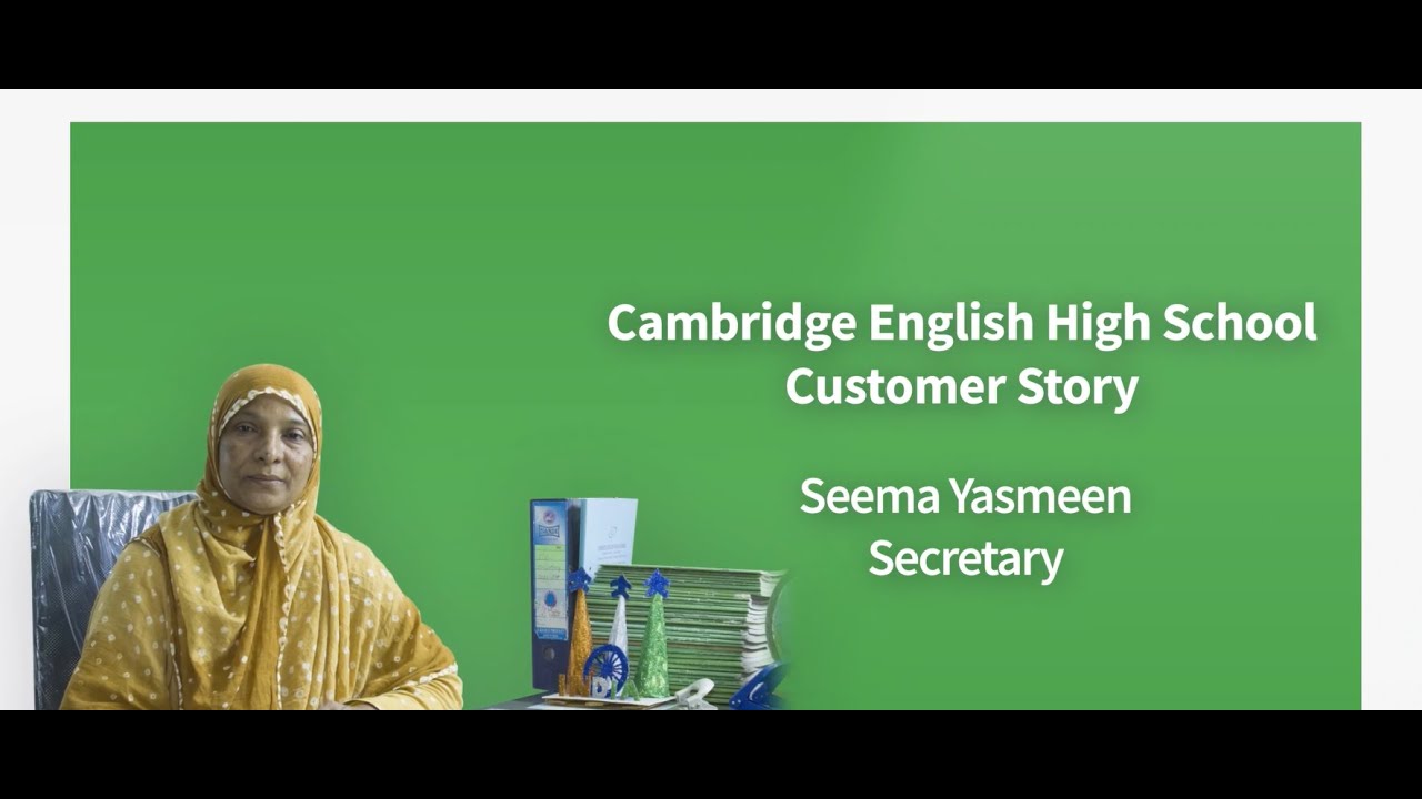 Cambridge High School | Ms. Seema Yasmeen #customerstory #schoolloan #schoolowners #varthana