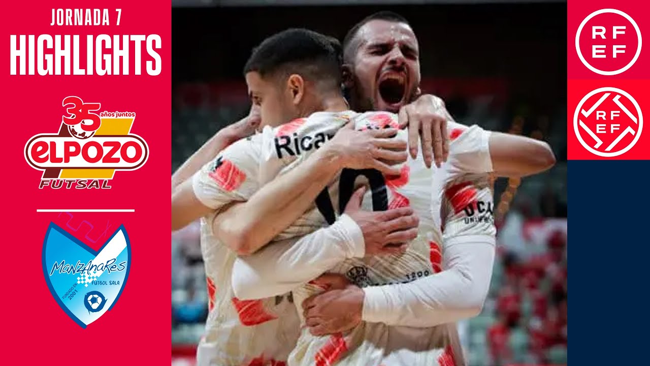 Resumen #PrimeraDivisiónFS | ElPozo Murcia Costa Cálida 4-2 Quesos El Hidalgo Manzanares | Jornada 7