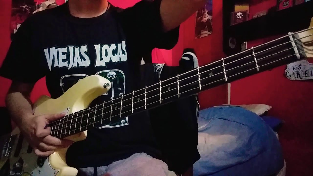 Intoxicados - Una Vela (Bass Cover)