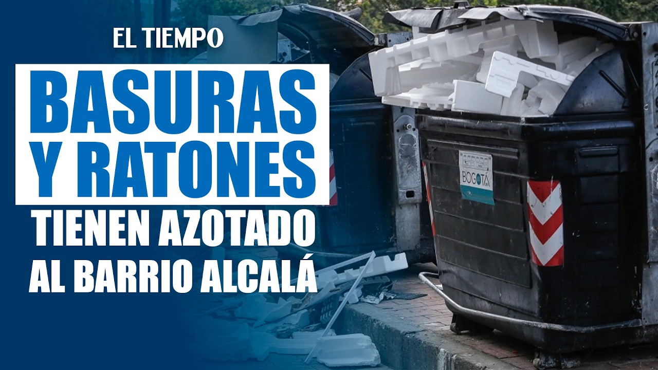 Denuncian montaña de basura y presencia de ratones en barrio Alcalá | EL TIEMPO