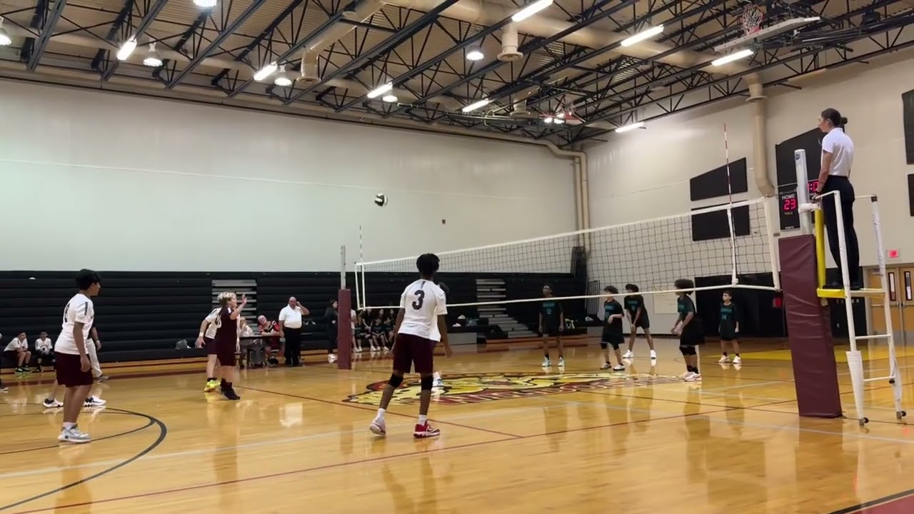 Last Volleyball Game - South Creek Middle