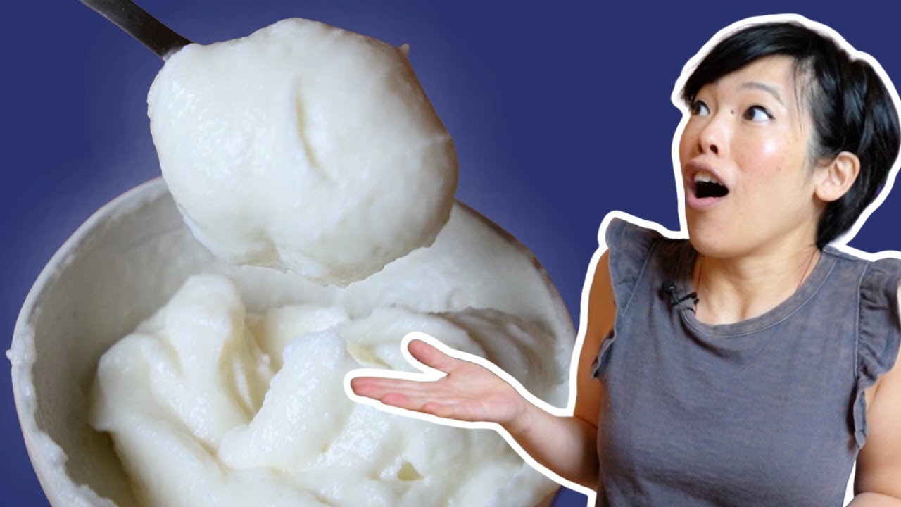 ✨Fluffy MAGIC Garlic -- 4 Ingredients, No Eggs, No Dairy | Toum