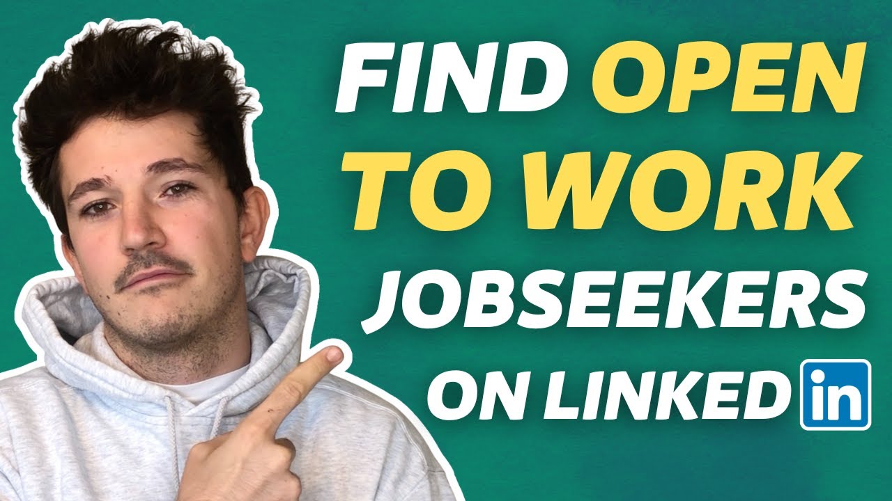 Как найти кандидатов, готовых к работе, на LinkedIn? [Учебное пособие 2025] — Найдите соискателей...