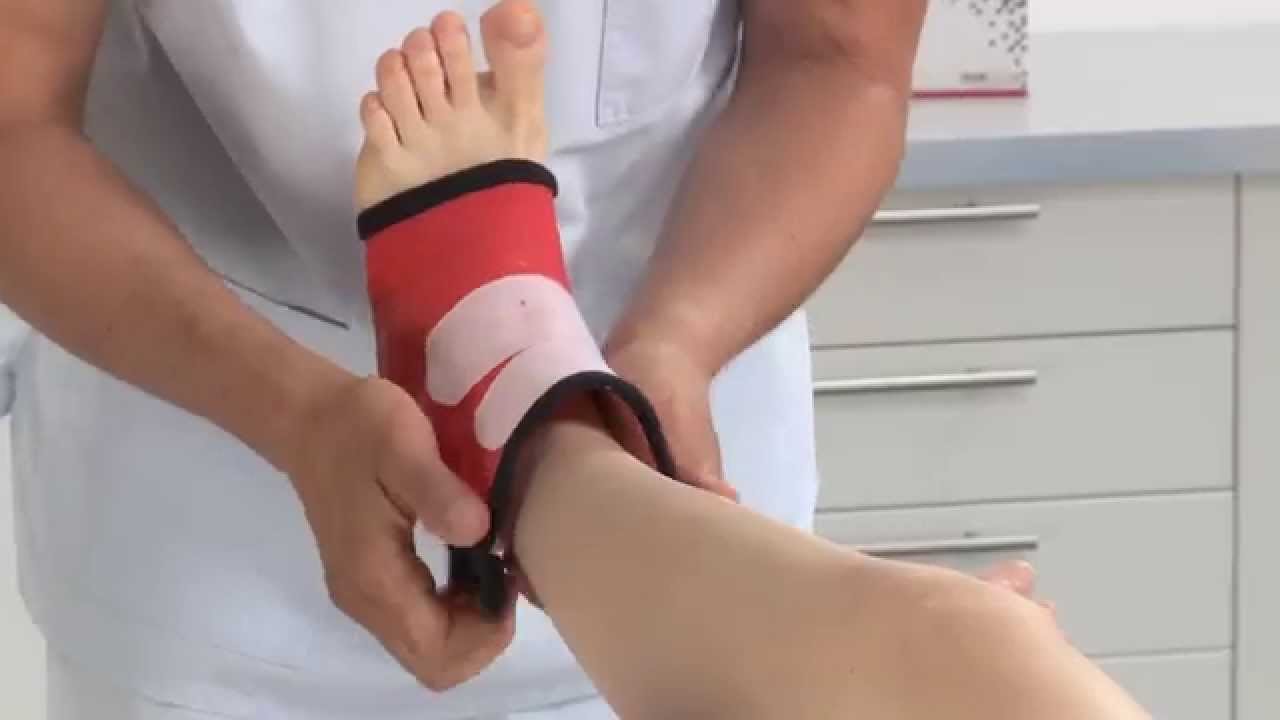 Delta-Cast Soft Removeable Ankle Cast Application