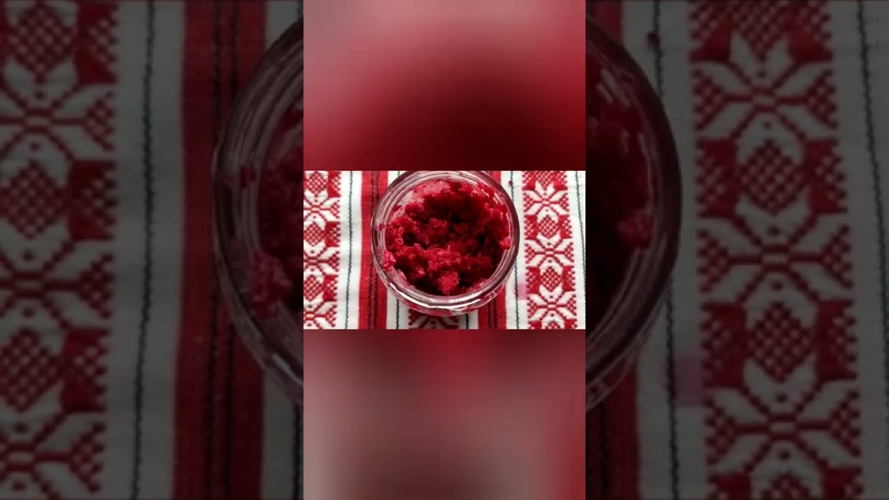 хрен со свеклой, лёгкий домашний рецепт на канале#хрен#хрінрецепт#рецептхренассвеклрй