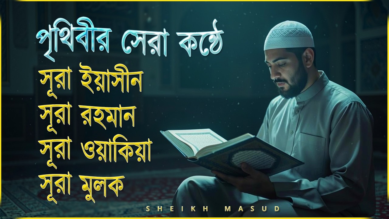 Most Beautiful Quran Recitation | Surah Yasin | Surah Ar Rahman | Surah Waqiya | Surah Mulk