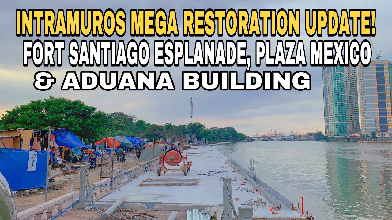 HALA ANG BILIS! FORT SANTIAGO ESPLANADE, PLAZA MEXICO, ADUANA BUILDING INTRAMUROS MANILA RESTORATION