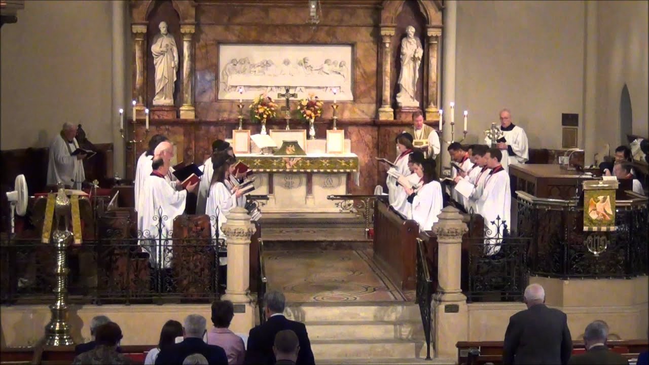 All praise to thee, for thou, O King divine @ St. John's Detroit - September 23, 2012
