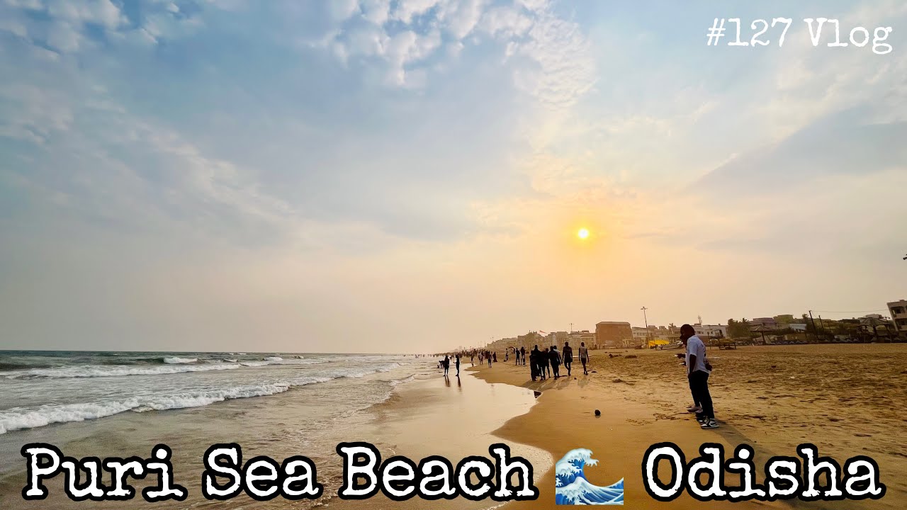 Puri Sea Beach | Golden Beach Puri | Odisha | Ravi Gupta Vlogs