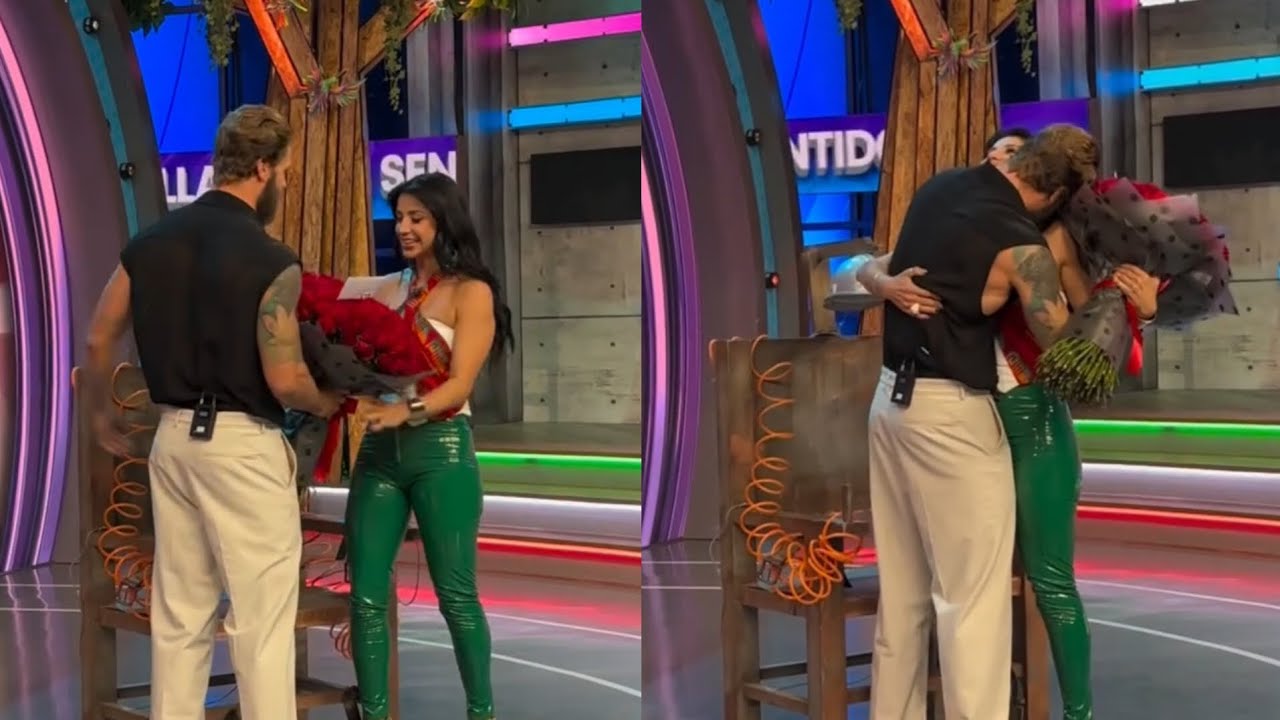 Jorge Losa sorprende a Ferka en #VengaLaAlegría 💖 llega desde Turquía 🥹