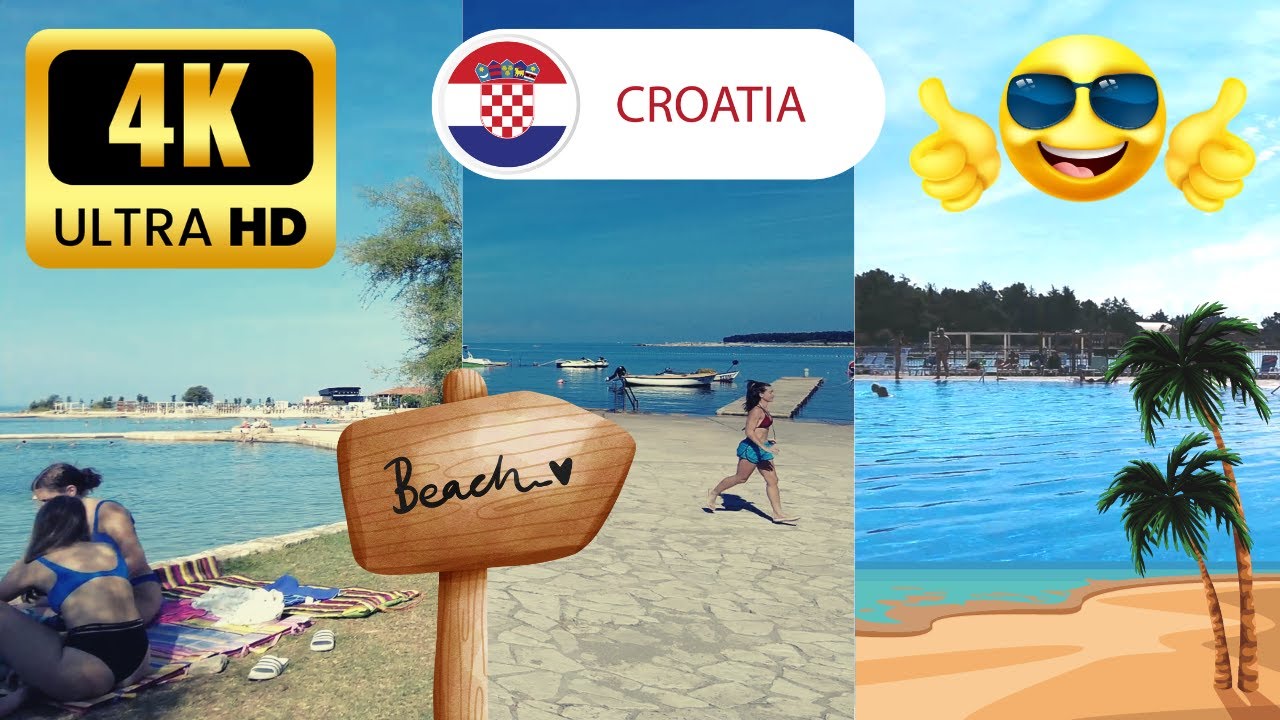 4K WALK to the Beach of Katoro / CROATIA + Extra Tips - 4K (UHD)