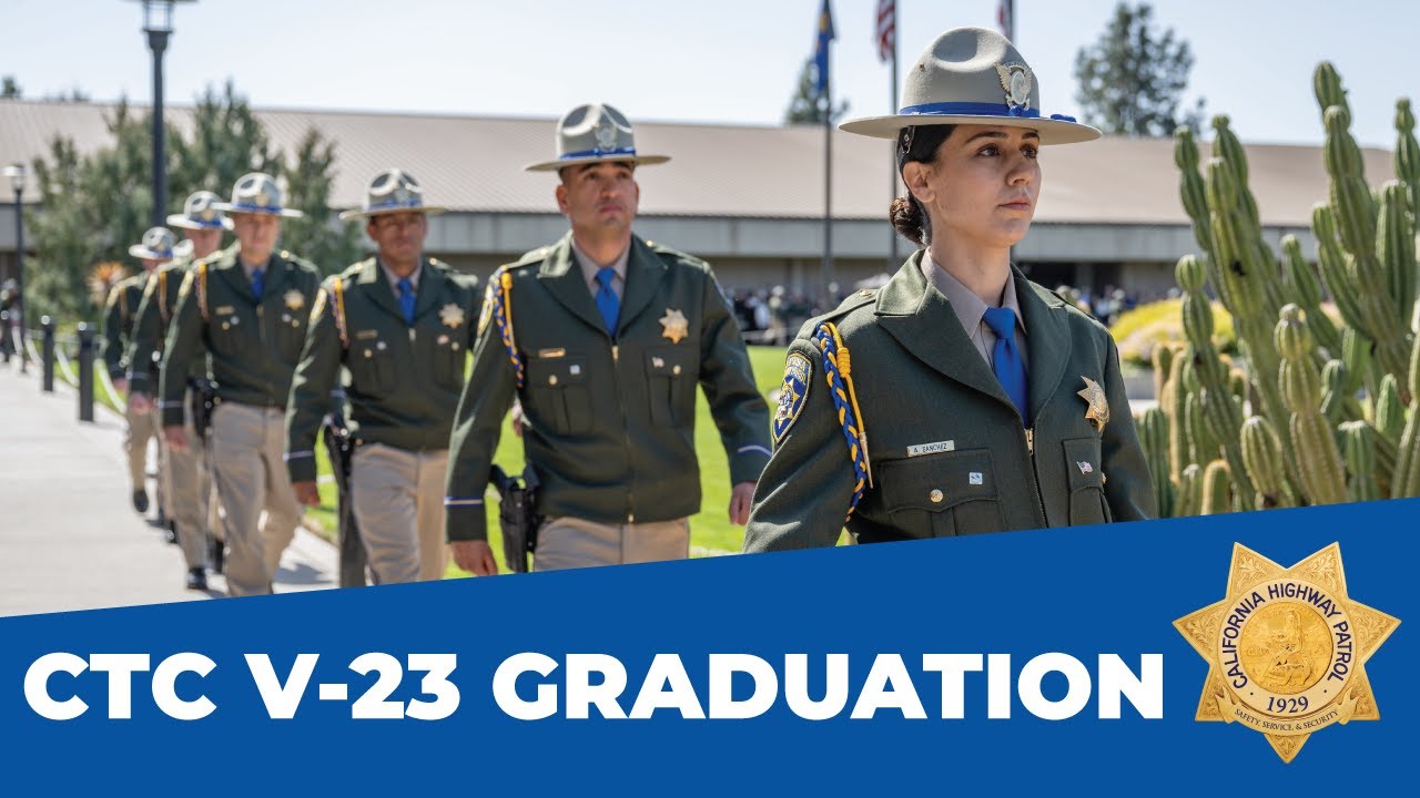 CTC V-23 Cadet Graduation Ceremony - California Highway Patrol