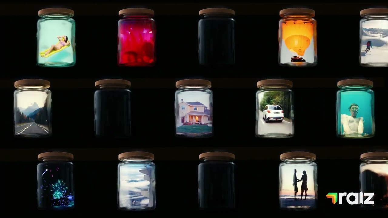 Kick-start your goals with Raiz jars.