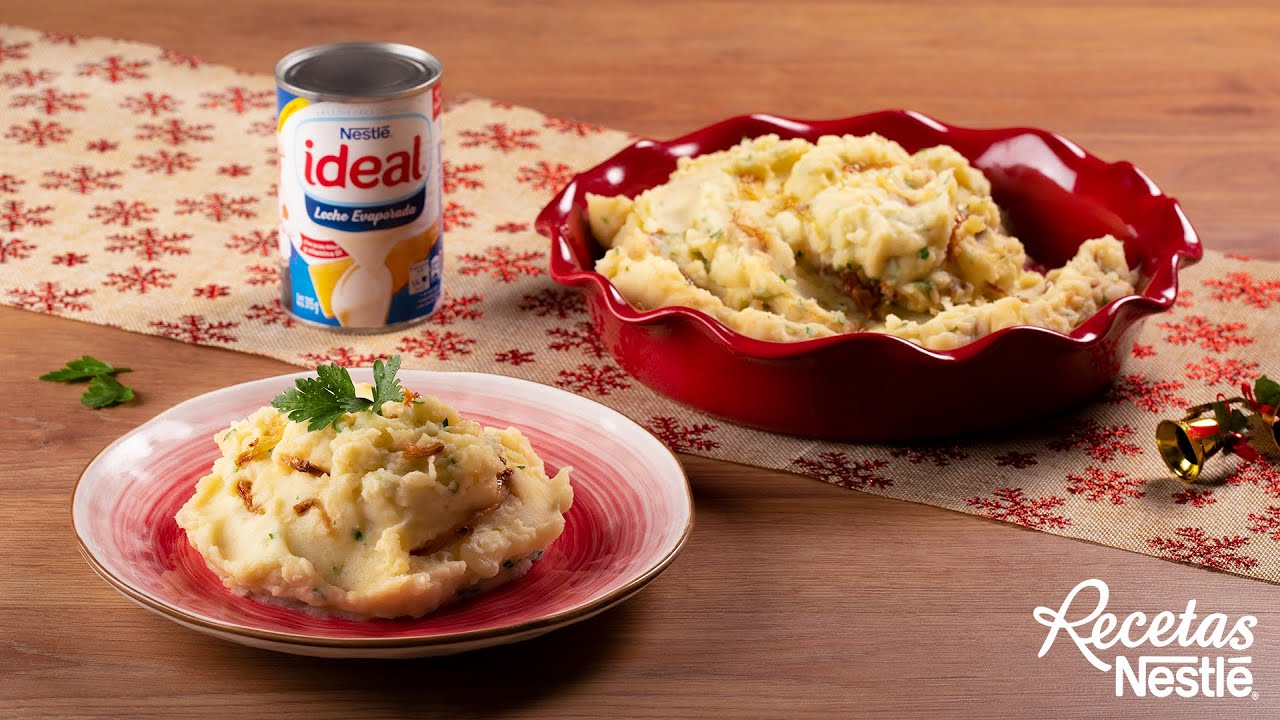 Pur&eacute; de Papa con Cebolla Caramelizada | Recetas Nestl&eacute; CAM